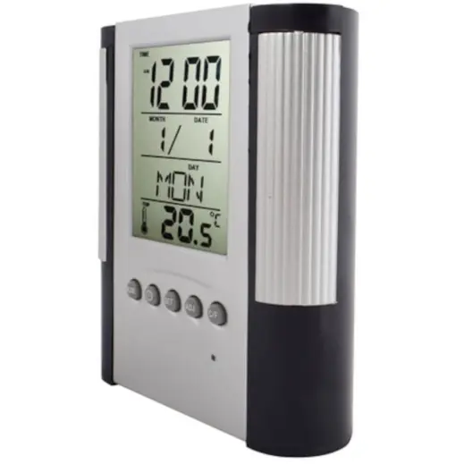 Clock Stationery Holder Side